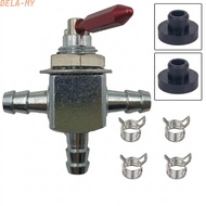 DELA.MY-3-way Fuel Petcock Robust Build Quality Hose Clamps Included For EXMARK Mowers-Best Quality 