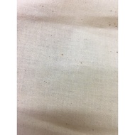 Kain Belacu/Calico 48”/62”/74” (100% Cotton) Unbleached Cotton/Muslin Cloth
