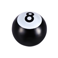 phomsg 8‑Ball Style Valve Cap, Caps, Easy Installation Universal Pool 8 Ball for Car Bike