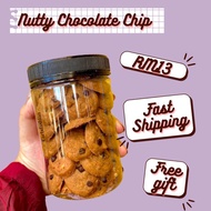 50pcs Homemade Chocolate Chip Mini Cookies Ala Famous Amos Freshly Baked Everyday