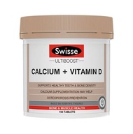 現貨✨澳洲 SWISSE ULTIBOOST CALCIUM + VITAMIN D  150 TABLETS｜SWISSE 鈣+維他命 D - 150粒裝