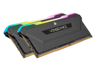 RAM 32GB (16GBx2) DDR4 3600MHz RAM (หน่วยความจำ) CORSAIR VENGEANCE RGB PRO SL (BLACK) (CMH32GX4M2D36