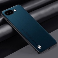 Luxury PU Leather Case For Google Pixel 9A Back Cover Matte Silicone Full Protection Phone Case For 