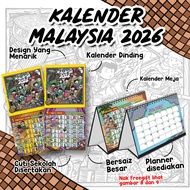 KALENDER KUDA TAHUN 2026 DESIGN PALING CUTE