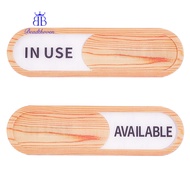 2pcs 2 pcs Acrylic Slide Signs In Use Available Privacy Slider Sign Privacy Sliding Door Sign Slide 