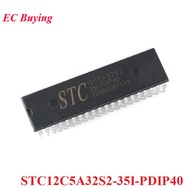 STC12C5A32S2 STC12C5A32S2-35I STC 12C5A32S2 PDIP40 Single Chip Enhanced 1T 8051 Microcontroller MCU 
