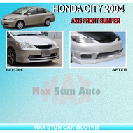 HONDA CITY 2004 AXIS STYLE  FRONT BUMPER MATERIAL FIBER