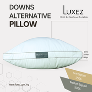 Luxez Hotel Downs Alternative Pillow 1450g (Neck Care Support) Bantal Hotel Bintang 5 Medium Firm