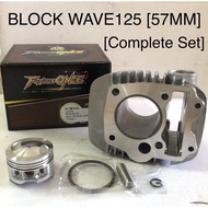 Block Racing Wave125/S/X 57mm Complete Set Original Furious Once(block blok racing Wave125 w125 spec