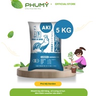 AKI SFARM Japanese Chicken Manure Fertilizer for Plants to Create Fresh Soil and Foamy Fruits 5Kg Ba