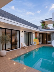 Villa 120 m² dengan 4 kamar tidur dan 5 kamar mandi pribadi di Khao Yai (Cha-am) (Sanook Poolvilla C