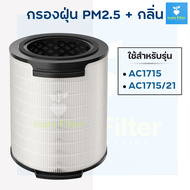 ไส้กรองอากาศ Philips FY1700/30 สำหรับเครื่องฟอกอากาศ รุ่น AC1715 NanoProtect Filter กรองฝุ่น pm2.5 ก