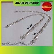 Ready Stock | 925 纯银 男/女款手链 | Original 925 Silver Bracelet Bangle KF For Men/Women | Gelang Tangan Lelaki Perak 925