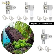TOBE2 Aquarium CO2 Atomizer, Aluminum Alloy Professional Aquarium CO2 Diffuser, Spare Parts Universa