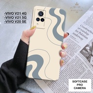 HP Vivo V21 4G Case Vivo V20 SE 5G/ - Rajacase - Vivo V21 4G casing 5G/ - Abstract Softcase Motif - 