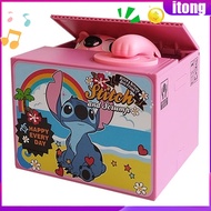 Melody Sanrio Kawaii Anime Cartoon Coin Bank Kuromi Cute Code Box Piggy Bank Toys for Kids