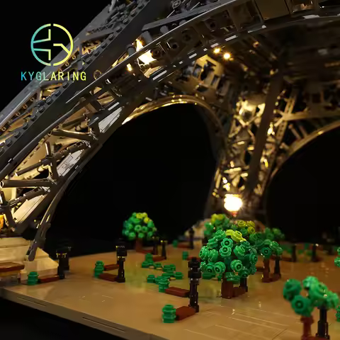 Kyglaring LED Lighting Kit For LEGO 10307 Eiffel Tower Building Blocks
