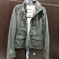 Hollister 軍綠色鋪棉外套🧥XS