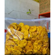 Keripik pisang bulat aroma buah nangka 1 kg