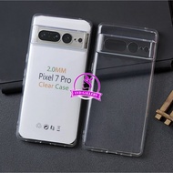 Google Case 7 GooglePIXEL 7 Pro GooglePIXEL 7A Clear HD 2.0MM Premium Transparent Casing Clear Softc
