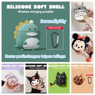 Cute Cartoon Earphone Protective Case Wireless Bluetooth Headset Case Suitable for i12 i9 TPU Plasti