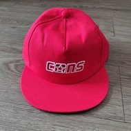 C0n 5 Panel Cap Red