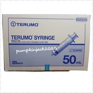 Terumo Syringe 50ml Eccentric Tip - 20 syringe/box