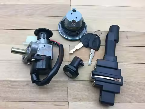 3KJ JOG 50 Lock Ignition Key Switch Set Seat Lock Key kit For Chinese QJ Keeway Scooter Yamaha Motor