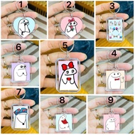 Funny stickman keychain / meme stickman keychain