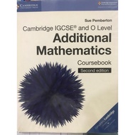 Cambridge IGCSE Additional Mathematics coursebook second edition