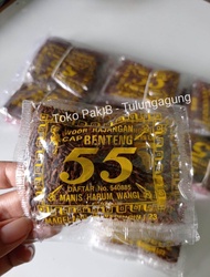 Cengkeh Benteng 555 - ecer ( 1 bungkus ) dan 1 pack ,(30 bungkus)