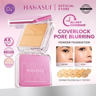 Hanasui Next Level Coverlock Powder Foundation - Porefect Blur, Flawless Looking & 4X Oil Control Ba