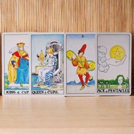數碼 偉特塔羅牌語音 Podcast 牌義說明 | 聖杯皇后-國王 錢幣元素1-2