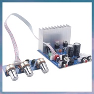 (XCTS) TDA2030 15W+15W+30W 2.1 Channel Amplifier Audio Board Subwoofer Amplifier Bass Output for Spe