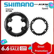 SHIMANO 105 R7100 ULTEGRA R8100 12Speed Chainring 50T/34T/52T/36T 12S สำหรับ R8100 R7100จักรยานท้องถ