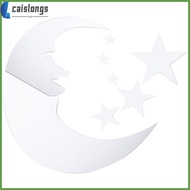 caislongs Mirror Effect Decal Wall Decals for Kids Sticker Mirrors Tile Acrylic Moon Star Stickers Decor Child