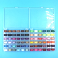 72 Colors Sewing Thread Set 72 Grid Thread Set Bobbin Double Box Fixed Color Sewing Thread 72 Colors