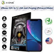 Apple iPhone XR ( 6.1 ) X-One 360 Privacy + Anti Shock Screen Protector ( Matte ) (Privacy)