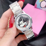 World Times นาฬิกามิกกี้เมาส์ ( Mickey Mouse ) สายเลส แบบตัดข้อตามขนาดข้อมือ 《 แถมฟรี ‼ กล่องใส่นาฬิกา 》