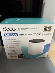 TP-Link Deco X55 AX3000 Wi-Fi 6 Mesh Router （1件裝）