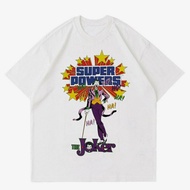 THE CLOTHES Joker | T-SHIRT SUPER POWERS THE Joker WHITE | MEN'S T-SHIRTS | Oversized t-shirt | MOVI