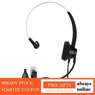 Alwaysonline Headset With Microphone H360RJ9VA Single Sided Business RJ9 Plug