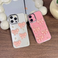 3D GLITTER BOW PINK CASE