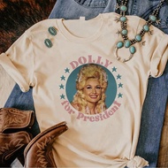 Dolly Parton t shirt women Y2K graphic Japanese t shirt girl comic anime Japanese clothes