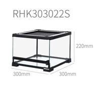 REPTIZOO 玻璃飼養箱 30x30x22(H)cm + Zoo Med 爬蟲暖毯 6'' x 8'' 8W *送溫控