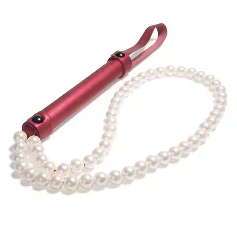 BDSM Bondage Adult game sextoys men women's pearl whip SM couple flirting pearl toys training props