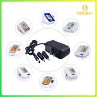6V Power Supply Adapter US Plug For Blood Pressure Digital Monitor Replacement Omron Indoplas