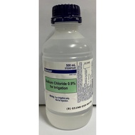 BAXTER SODIUM CHLORIDE 0.9% FOR IRRIGATION, 500ML