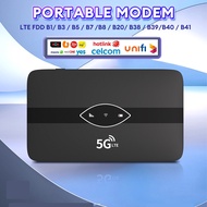 WiFi Modem Router 5G Modem WiFi Modifi Unlimited Hotspot Portable WIFI Router Sim Card LTE Wireless 