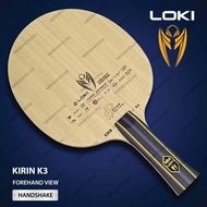 Loki Kirin K3 Composite Carbon Table Tennis Blade Paddle Bat Raket Ping Pong Handshake-FL